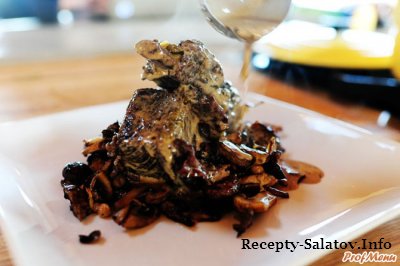 Праздничное блюдо ребрышки с вином и сливками - пошаговый рецепт
