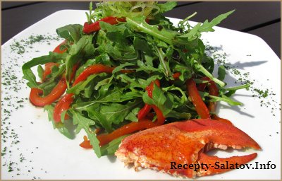 Салат с лобстером / Lobster Salad