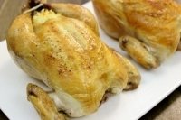 Фаршированная курица с рисом - пошаговый рецепт
