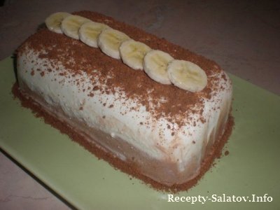 Как приготовить творожный десерт с бананом дома