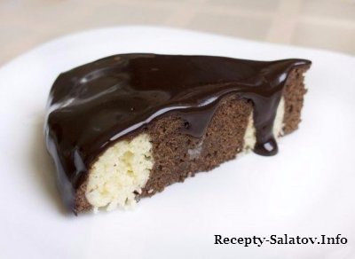 Нежный шоколадно-творожный мягкий пирог - пошаговый рецепт