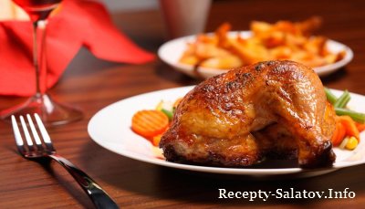 Куриные бедрышки в ароматном чесночном соусе пошаговый рецепт