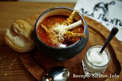 Суп Харчо из баранины на косточке пошаговый рецепт с фото