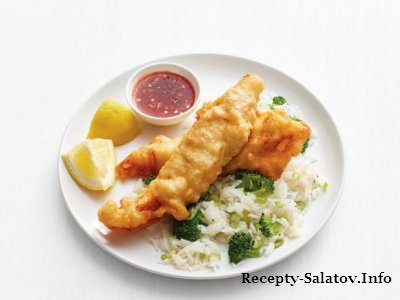 Вкусные рыбные палочки с рисом и брокколи пошаговый рецепт