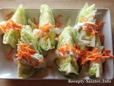 Салат листовой с пармезана и перца - пошаговый рецепт