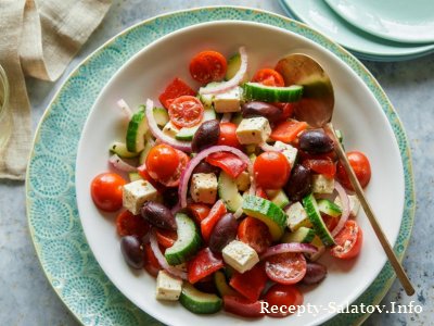 Греческий салат по рецепту Иной Гартен