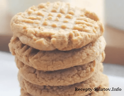Печенье с арахисовым маслом - с тремя ингредиентами кето диеты
