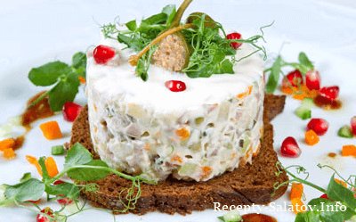 Топ 10 лучших салатов с грибами - пошаговые рецепты