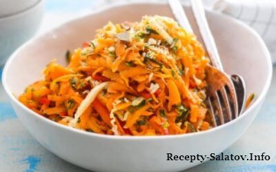 Салат из моркови с фенхелем - пошаговый рецепт с фото