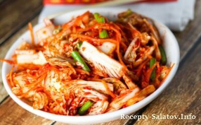Как приготовить простой салат из Кимчи - пошаговый рецепт с фото