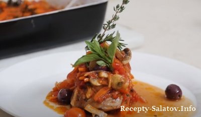 Итальянское блюдо курица по-охотничьи пошаговый рецепт с фото
