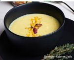 Крем-суп из сладкой кукурузой и плавленого сыра