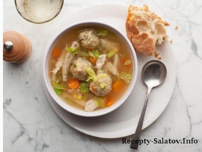 Овощной суп с фрикадельками из индейки - пошаговый рецепт