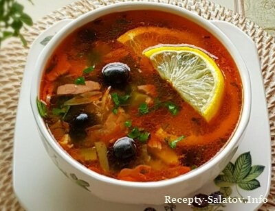 Мясная солянка суп от похмелья рецепт от Константина Ивлева