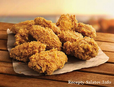 Рецепт крылышек KFC в домашних условиях пошаговый рецепт