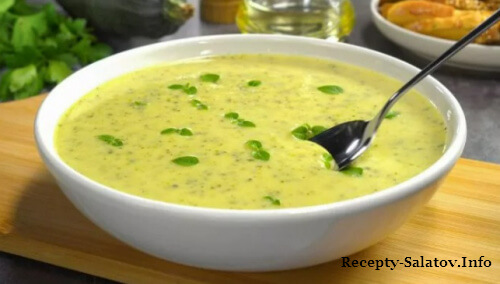 Диетический крем-суп из кабачков пошаговый видео рецепт