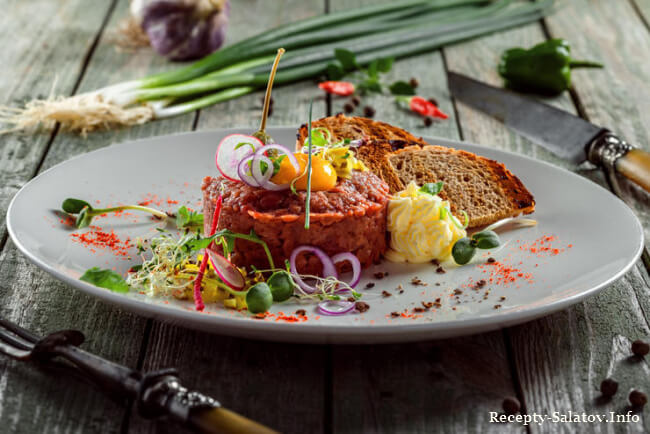 Тартар из лосося и авокадо видео рецепт как ресторане