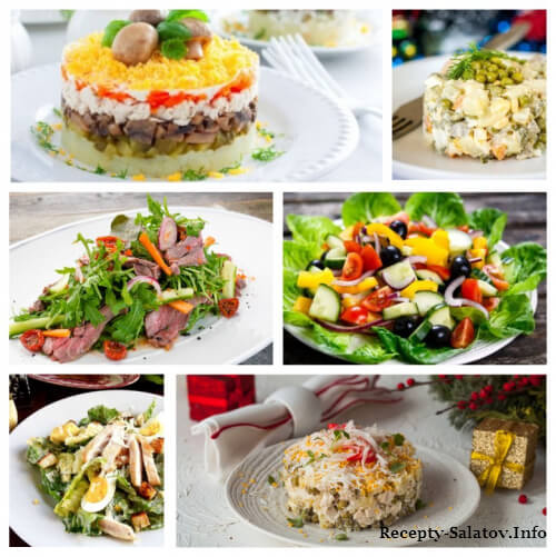 Топ 5 простых и вкусных салатов на каждый день - пошагово
