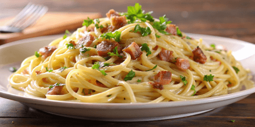Спагетти «Карбонара»: легкий и вкусный видео рецепт