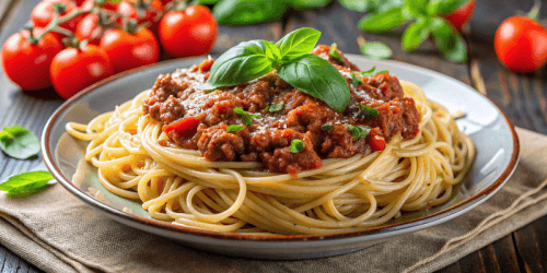 Спагетти «Болоньезе»: пошаговый видео рецепт