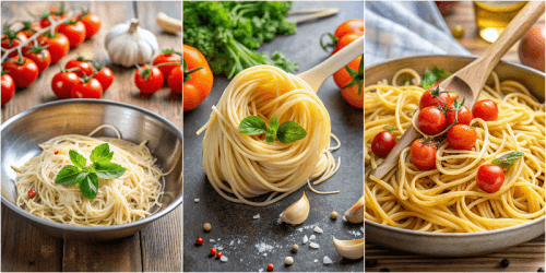 Вегетарианские Спагеттини: пошаговый рецепт